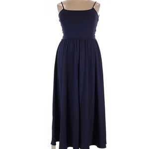 HALARA Navy Blue Maxi Dress